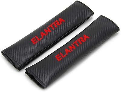 2 pièces coussinets de ceinture de sécurité de voiture pour hyundai elantra auto