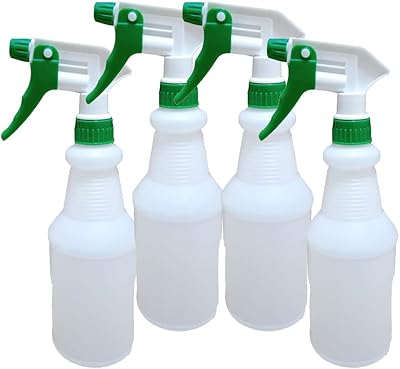 Flacons pulvérisateurs lacot 750 ml (25oz) avec gâchettes colorées, flacons pulvérisateurs vides rechargeables