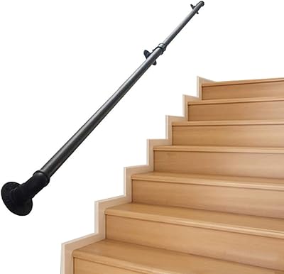 Main courante d'escalier industrielle pour montage mural intérieur et extérieur | garde-corps de terrasse en fer forgé noir | support de rampe d'escalier, conception de conduite d'eau. DIAYTAR COTE D'IVOIRE, la boutique en ligne généraliste leader en Cote d'Ivoire, propose plus de 300000 références pour satisfaire tous vos besoins. Découvrez notre large sélection de produits et bénéficiez de nos prix compétitifs. Faites confiance à notre boutique en ligne fiable et sécurisée.