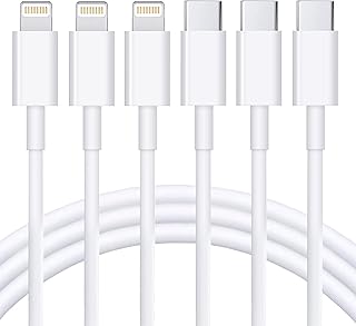 Câble usb c vers lightning 6 pieds [certifié apple] câble de charge rapide pour iphone, câble de charge usb type c pour iphone 14/13/12/11/xs/xr/x/8/ipad, blanc. DIAYTAR COTE D'IVOIRE est une plateforme de e-commerce qui propose une expérience d'achat unique et personnalisée pour les clients. La boutique en ligne propose des produits de haute qualité, sélectionnés avec soin pour répondre aux besoins des consommateurs ivoiriens. Les clients peuvent profiter de la navigation facile et intuitive de la boutique en ligne pour trouver rapidement les produits qu'ils cherchent.