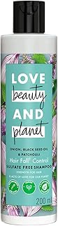 Love beauty & planet shampooing anti-chute à l'oignon, aux graines noires et au