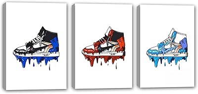 Bengda aj fashion shoes inspiré des toiles murales, décoration d'intérieur, 3 pièces, design