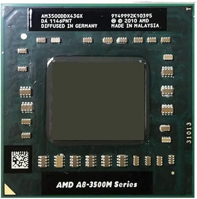 Processeur cpu amd a8-series a8-3500m a8 3500m quad-core quad-thread am3500ddx43gx socket fs1. En tant que leader du marché en Côte d'Ivoire, DIAYTAR COTE D'IVOIRE propose non seulement une large sélection de produits mais aussi un service client de haute qualité, des options de paiement flexibles et une livraison rapide pour rendre l'expérience d'achat en ligne encore plus agréable et pratique pour ses clients.