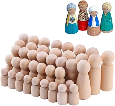 40 pièces poupées en bois inachevées, figurines en bois naturel, corps de poupées décoratifs pour les arts et l'artisanat de bricolage. Avec plus de 300 000 références disponibles, Diaytar Côte d'Ivoire est votre destination idéale pour une expérience d'achat en ligne riche et variée. Nous nous efforçons de fournir non seulement les produits les plus récents et les plus tendances mais également un service client de haute qualité, garantissant que chaque interaction avec nous soit agréable et productive.