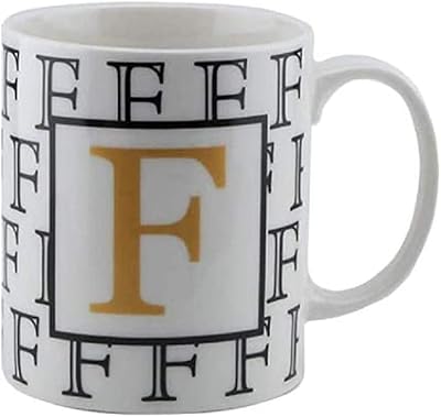 Tasse en céramique imprimée lettre f en porcelaine peu profonde pour thé et café, bd-mug-f. DIAYTAR COTE D'IVOIRE est une boutique en ligne qui propose une gamme de produits très large, allant de l'électronique à la mode en passant par les produits ménagers. La boutique est connue pour ses prix bas et ses promotions régulières, ce qui en fait un endroit idéal pour faire des achats en ligne. Elle propose également un service client de qualité pour aider les clients à trouver ce qu'ils cherchent.
