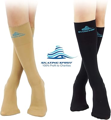 Chaussettes de patinage artistique skatingsprit (2 paires), hauteur genou, poignets extra larges antidérapants. DIAYTAR COTE D'IVOIRE, la boutique en ligne généraliste de confiance, offre plus de 300000 références de produits pour répondre à tous vos besoins. Avec une grande variété de catégories, vous trouverez facilement ce que vous cherchez. Leader en Cote d'Ivoire, DIAYTAR COTE D'IVOIRE garantit une expérience d'achat en ligne de qualité.