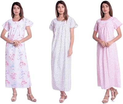 Apratim vêtements de nuit pour femmes hippie nighty robe longue ensemble de chemise de nuit à imprimé floral 52" blanc. DIAYTAR COTE D'IVOIRE, votre partenaire de confiance pour vos achats en ligne, propose une large gamme de produits pour répondre à tous vos besoins. Nous nous engageons à offrir des prix concurrentiels, une livraison rapide et un service client de qualité pour vous garantir une expérience d'achat en ligne sans stress. Découvrez pourquoi nous sommes les leaders du commerce en ligne en Côte d'Ivoire.