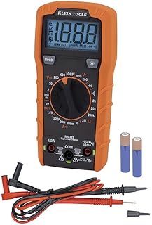 Multimètre klein tools mm325, testeur de tension ac/dc 600 v numérique à plage manuelle, teste les batteries, le courant, la résistance, les diodes et la continuité, noir. DIAYTAR COTE D'IVOIRE, la boutique en ligne de référence en Côte d'Ivoire, propose une gamme variée de produits allant de l'électronique à la mode, en passant par les produits alimentaires. Avec plus de 300 000 références, les clients sont gâtés par le choix. La qualité des produits et la rapidité de livraison font de DIAYTAR COTE D'IVOIRE une référence incontournable.