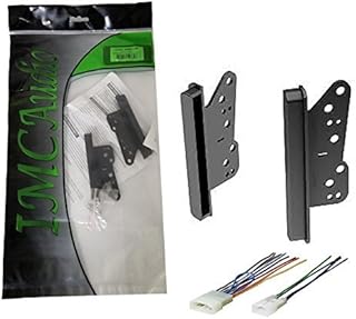 Toyota yaris 2007-2017 kit d'installation de radio stéréo double tableau de bord