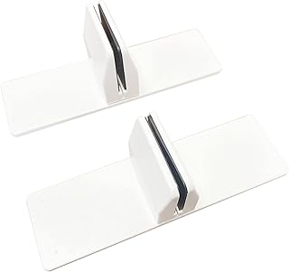 Clips de séparation de bureau autoportants hocking pour verre ou acrylique, 4 mm à 6 mm - blanc. DIAYTAR COTE D'IVOIRE se positionne comme la boutique en ligne leader en Côte d'Ivoire, offrant une vaste sélection de produits pour répondre aux besoins diversifiés de sa clientèle. De la mode émergente aux produits culturels locaux, en passant par les produits de grande consommation, DIAYTAR COTE D'IVOIRE propose une expérience de shopping riche et variée, avec des options de paiement flexibles et une livraison efficace dans tout le pays. Le but est de rendre l'expérience d'achat en ligne accessible et agréable pour tous.