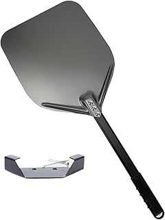 Tranche de pizza 12", longue palette à pizza perforée, four à pizza en aluminium anodisé forgé, convient à tout four intérieur ou extérieur. DIAYTAR COTE D'IVOIRE est votre boutique en ligne généraliste de confiance avec une multitude de choix pour répondre à tous vos besoins. Nous nous engageons à offrir des produits de qualité à des prix compétitifs, avec une livraison rapide et fiable. Notre objectif est de rendre l'expérience d'achat en ligne en Côte d'Ivoire plus facile et agréable.