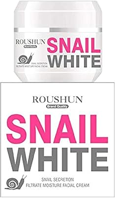Crème visage blanc d'escargot de roshan. En tant que leader du commerce en ligne en Côte d'Ivoire, DIAYTAR COTE D'IVOIRE offre une expérience d'achat en ligne sécurisée et pratique, avec des options de livraison rapides et fiables. La boutique propose également des promotions régulières pour ses clients. Elle a gagné la confiance d'une grande partie de la population.
