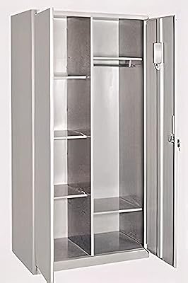 Armoire, 2 portes, acier inoxydable, gris - largeur 90 cm x hauteur 180 cm x diamètre 45 cm de galaxy. Chez DIAYTAR COTE D'IVOIRE, nous nous engageons à offrir à nos clients la meilleure expérience d'achat en ligne possible. Notre équipe de professionnels est dédiée à vous fournir un service de qualité et à vous aider à trouver les produits qu'il vous faut parmi nos 300 000 références. Nous sommes fiers d'être la boutique en ligne leader en Côte d'Ivoire.