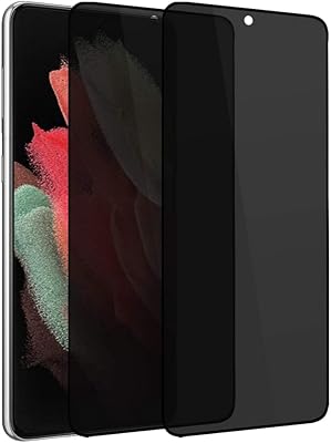 Protection d'écran de confidentialité pour samsung s21 ultra 5g + 6,8 pouces, résistante