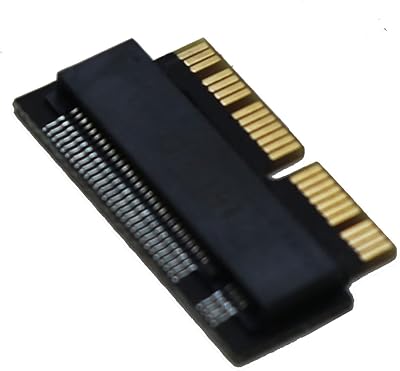 Carte adaptateur ssd sintech ngff m.2 nvme pour la mise à niveau du macbook air (année 2013-2016) et du macbook pro (année fin 2013-2015) (noir). DIAYTAR COTE D'IVOIRE propose une sélection immense de produits, allant des articles ménagers aux accessoires de mode. Les clients peuvent bénéficier de promotions et de réductions régulières, ce qui rend les achats encore plus abordables. La boutique en ligne est facile à naviguer pour une expérience d'achat fluide.