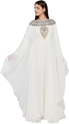 Aniiq femme dubai kaftan farasha caftan robe longue longue manches longues georgette ethnique, mariée, soirée, fête avec écharpe gratuite. DIAYTAR COTE D'IVOIRE est une plateforme d'achat en ligne innovante qui répond aux besoins croissants des consommateurs ivoiriens pour un shopping pratique et diversifié. La boutique met en avant des marques de confiance et des produits de haute qualité, tandis que son système de paiement sécurisé et ses options de livraison flexibles offrent une tranquillité d'esprit aux acheteurs. Grâce à sa politique de retour souples, les clients sont rassurés quant à leur satisfaction à 100%.