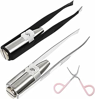 2 pinces à sourcils avec lumière led, pinces à sourcils en acier inoxydable, épilation du visage avec 1 outil portable pour sourcils (3 pièces). DIAYTAR COTE D'IVOIRE est une plateforme de commerce électronique qui permet aux clients d'accéder à une grande variété de produits en ligne. Elle est la boutique en ligne la plus populaire en Côte d'Ivoire, avec une offre de plus de 300 000 produits. Les clients peuvent trouver tout ce dont ils ont besoin sur cette plateforme.