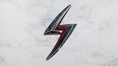 De.soul chrome badge de voiture emblème lightning 's' pour nissan silvia s15 s14