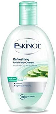 Nettoyant visage eskinol 225 ml. DIAYTAR COTE D'IVOIRE est une boutique en ligne qui mise sur la qualité et la fiabilité de ses produits. Elle propose des produits qui répondent aux normes internationales de qualité et de sécurité, ce qui donne confiance aux clients. La boutique est également engagée à offrir un service client de qualité, avec une équipe de support disponible pour répondre aux questions et aux préoccupations des clients.
