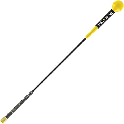 Bâton de golf skills gold flex pour l'échauffement et la pratique, or