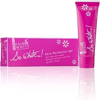 Gel perfecteur de peau fair & white so white, 30 ml. DIAYTAR COTE D'IVOIRE est une boutique en ligne généraliste qui propose plus de 300 000 références de produits, ce qui en fait l'un des leaders du commerce électronique en Côte d'Ivoire. La boutique offre une large gamme de produits, allant des articles ménagers aux produits high-tech. DIAYTAR COTE D'IVOIRE est synonyme de qualité et de confiance.