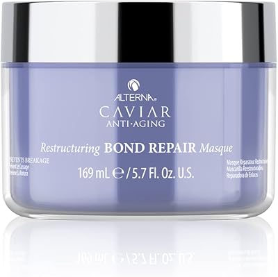 Masque réparateur anti-âge alterna caviar bond, 161 g | renforce et protège les cheveux abîmés. La boutique en ligne DIAYTAR COTE D'IVOIRE propose une large gamme de produits, allant de l'électronique à la mode, en passant par les produits de beauté et les accessoires de maison. Avec plus de 300000 références, les clients peuvent trouver tout ce qu'ils cherchent sur un seul site. DIAYTAR COTE D'IVOIRE est le premier choix des ivoiriens pour leurs achats en ligne.