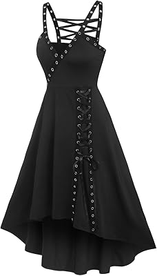 Robe d'été gothique à lacets et col rond hopeva pour femme (couleur : hortle, taille : xxxl). DIAYTAR COTE D'IVOIRE est une boutique en ligne généraliste proposant plus de 300 000 références de produits. Elle est leader dans son domaine et propose une large gamme de produits pour répondre aux besoins de sa clientèle. La boutique offre une expérience d'achat en ligne sécurisée et pratique.