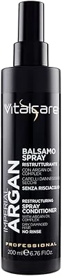 Vitalcare | argan imperial - spray après-shampooing sans rinçage, après-shampooing reconstructeur pour cheveux