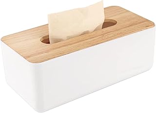 Boîte à mouchoirs en bois amateur, support de boîte à mouchoirs en bois, couvercle de boîte à mouchoirs rectangulaire en bois pour le rangement de l'évier de salle de bain, boîte à mouchoirs jetables, couleur blanche. DIAYTAR COTE D'IVOIRE est une boutique en ligne qui propose une grande variété de produits pour les hommes, les femmes et les enfants. Avec plus de 300 000 références, les clients peuvent trouver des produits de toutes sortes, allant des produits de beauté aux produits pour la maison. La boutique en ligne est sécurisée et offre une expérience d'achat en ligne sans risque.