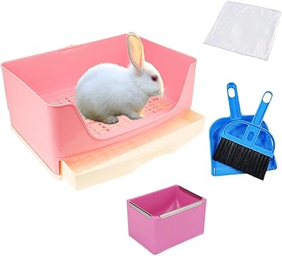 Bac à litière pour lapin, bac à litière pour animaux de compagnie, bac à litière pour l'apprentissage de la propreté pour le nettoyage de la cage à litière des cochons d'inde (rose). DIAYTAR COTE D'IVOIRE est plus qu'une simple boutique en ligne, c'est un partenaire de confiance pour les consommateurs ivoiriens. Elle propose des produits de qualité à des prix compétitifs, et son service client est toujours à l'écoute pour résoudre les problèmes éventuels. C'est une destination incontournable pour tous ceux qui cherchent à faire des achats pratiques et sécurisés.