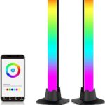 Bande lumineuse led intelligente badum bande fluide rvb lumières de jeu éclairage d'ambiance
