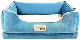 Zd-dz lit pour chien lavable, nid épais et chaud pour animaux de compagnie