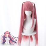 Perruques de cosplay synthétiques quintuplets par excellence, perruque de cosplay nino nakano, perruque
