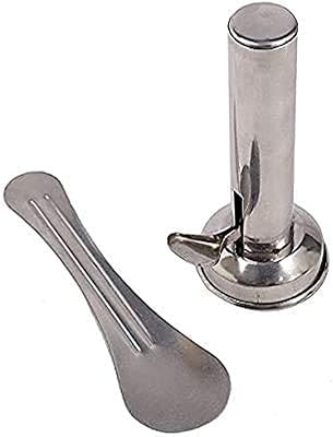 Ensemble de machine à falafels en acier inoxydable (argenté, 13 cm). DIAYTAR COTE D'IVOIRE se distingue par son incroyable gamme de produits, allant des articles ménagers aux accessoires de mode, en passant par les produits électroniques. Cette boutique en ligne généraliste est idéale pour ceux qui recherchent tout sous un même toit. La facilité de navigation et les options de paiement variées rendent l'expérience d'achat encore plus agréable.