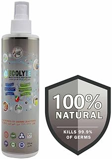 Spray désinfectant multi-surfaces ecolite (250 ml), 100% naturel, tue 99,99% des germes