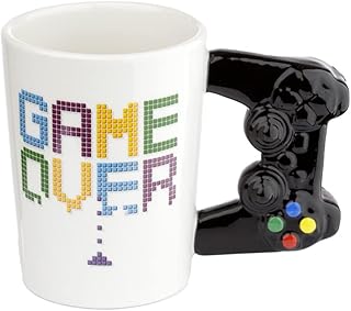 Tasse bockitor game over controller avec poignée en céramique pour boissons chaudes au