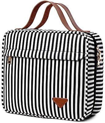 Trousse de toilette à suspendre pour femme, trousse de maquillage de voyage