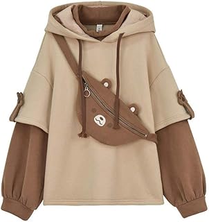 Sweat à capuche ours coréen pour femmes, harajuku, col rond, sans col, manches longues, automne hiver, vêtements kpop. Avec plus de 300 000 références, DIAYTAR COTE D'IVOIRE est la boutique en ligne la plus compl.2Question éd'Ivoire. Elle offre une expérience d'achat unique, avec des produits de qualité, des prix compétitifs et un service client de haute qualité. La boutique en ligne DIAYTAR COTE D'IVOIRE est le partenaire idéal pour vos besoins d'achat en ligne.