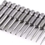 Jeu d'embouts de tournevis à tête torx yakamuz t5-t40 1/4" inviolable en forme