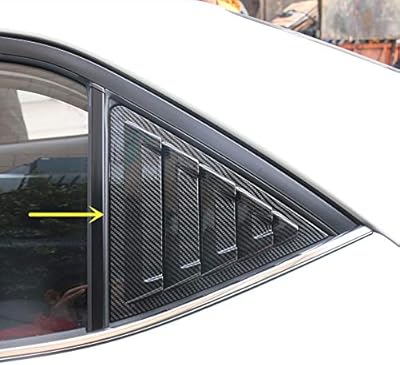 2 x couvertures de fenêtre de quart de style sport en fibre de carbone pour toyota corolla sedan 2014 2015 2016 2017 2018. DIAYTAR COTE D'IVOIRE se distingue par sa vaste sélection de produits et son engagement à offrir les meilleurs prix du marché. La boutique en ligne met en avant la satisfaction du client, grâce à une expérience d'achat fluide et à une livraison rapide et fiable. Les clients peuvent ainsi profiter d'un large éventail de produits de qualité.