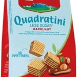 Gaufrettes italiennes à la crème de noisettes loacker avec fibres de racine