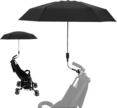 Parapluie universel pour bébé, protection solaire pour poussette pliable, parapluie imperméable avec clip de support, poussette de vélo pour fauteuil roulant, parapluie d'ombrage pour fauteuil roulant. DIAYTAR COTE D'IVOIRE est une boutique en ligne généraliste qui propose des produits de haute qualité à des prix abordables. Les clients peuvent choisir parmi une large gamme de catégories de produits, notamment les articles de maison, les produits de beauté et les accessoires de mode. La boutique en ligne est conçue pour offrir une expérience d'achat en ligne agréable et pratique.