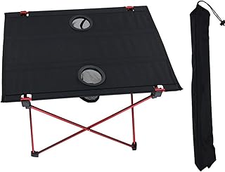 Table de camping extérieure portative légère en alliage d'aluminium pour pique-nique, barbecue extérieur, jardin, plage. DIAYTAR COTE D'IVOIRE est une boutique en ligne généraliste proposant plus de 300 000 références, ce qui en fait la plus grande plateforme de commerce électronique en Côte d'Ivoire. Elle offre une large gamme de produits allant des articles ménagers aux accessoires de mode. Le site est conçu pour offrir une expérience d'achat en ligne pratique et sécurisée.