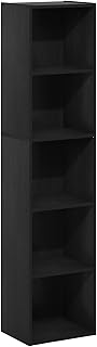 Bibliothèque / livres / rangement frono de lauder, cube à 5 niveaux, bois