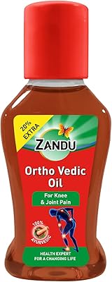 Huile zando ortho vedic - 60 ml | huile ayurvédique pour soulager