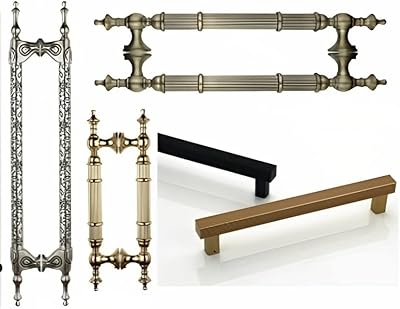 Abbasly, un ensemble de deux poignées de porte en bois et verre, modernes et élégantes, disponibles dans toutes les tailles (400 mm, noir). DIAYTAR COTE D'IVOIRE est une plateforme e-commerce qui permet aux clients d'acheter en ligne tout ce dont ils ont besoin. Avec sa large gamme de produits, elle est devenue la référence pour les consommateurs ivoiriens. Elle est connue pour ses promotions régulières et ses offres spéciales.