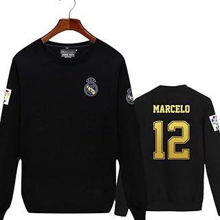 Real madrid club de fútbol# 12 marcelo uniformes de football fans plus pull col rond en velours eden hazard hommes et femmes sports,noir,m. La boutique en ligne DIAYTAR COTE D'IVOIRE mise sur l'innovation et la qualité pour offrir une expérience d'achat en ligne exceptionnelle. Avec une plateforme de paiement sécurisée et des options de livraison flexibles, les clients peuvent acheter en toute confiance. De plus, la boutique propose régulièrement des promotions et des offres spéciales pour aider les clients à économiser de l'argent.