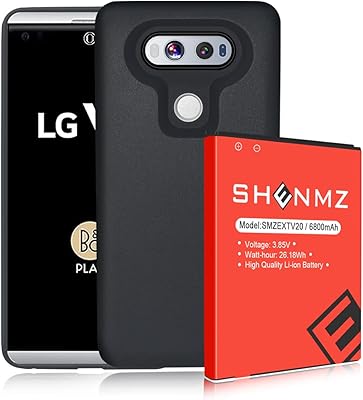 Batterie lg v20 6800mah plus de 2 batteries itra de remplacement batterie lg