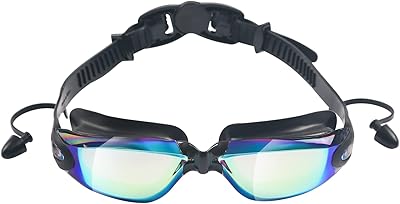 Lunettes de natation yamdrok avec lentille anti-buée résistante aux uv vision
