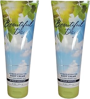 Coffret cadeau 2 pièces bath & body works - crème pour le corps